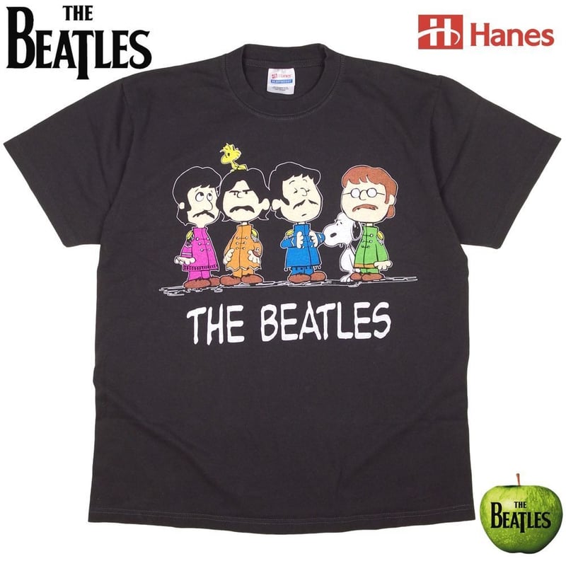 THE BEATLES ザ ビートルズ Tシャツ チャコール バンドT ロックT