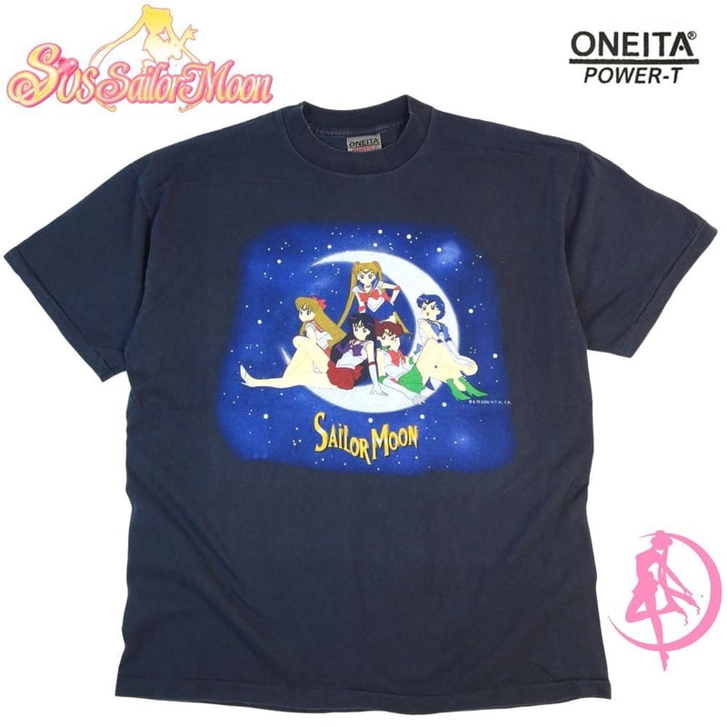 美少女戦士 セーラームーン Tシャツ アニメ ブラック Lサイズ 半袖