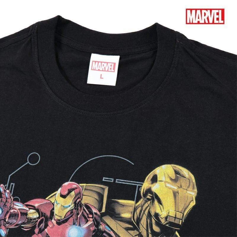 MARVEL マーベル Tシャツ アイアンマン tシャツ メンズ 半袖