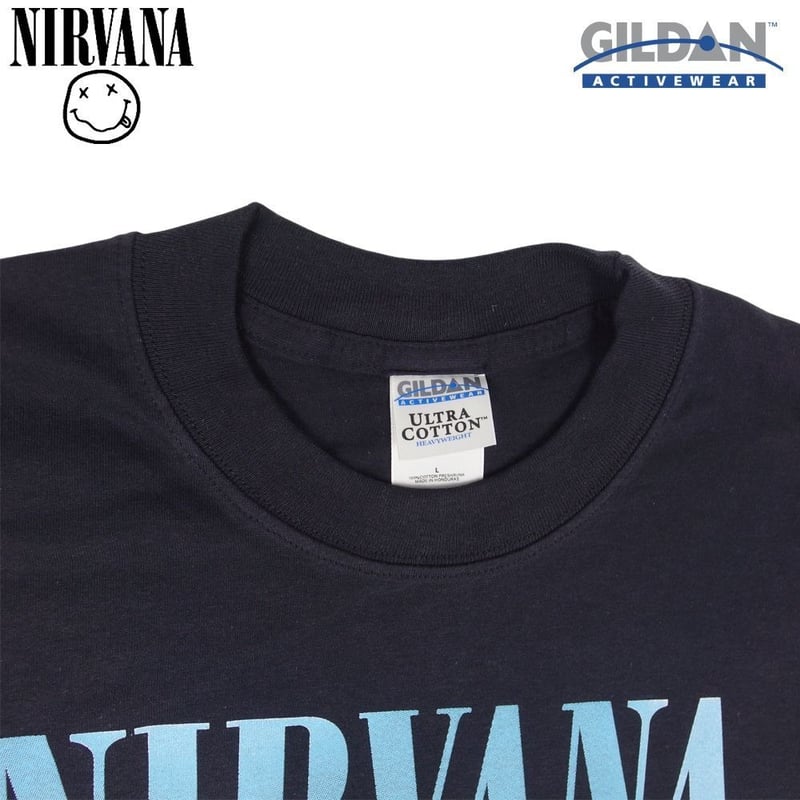 NIRVANA ニルバーナ Tシャツ IN UTERO ブラック ニルヴァーナ バンドT
