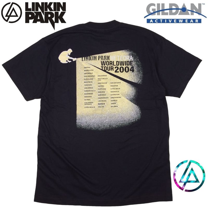 LINKIN PARK リンキンパーク Tシャツ GILDAN製 ブラック Lサイズ