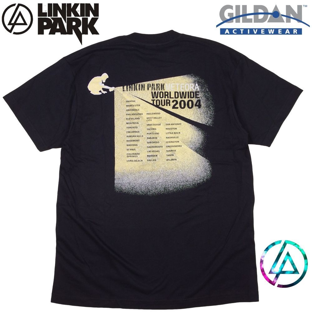 LINKIN PARK リンキンパーク Tシャツ GILDAN製 ブラック Lサイズ