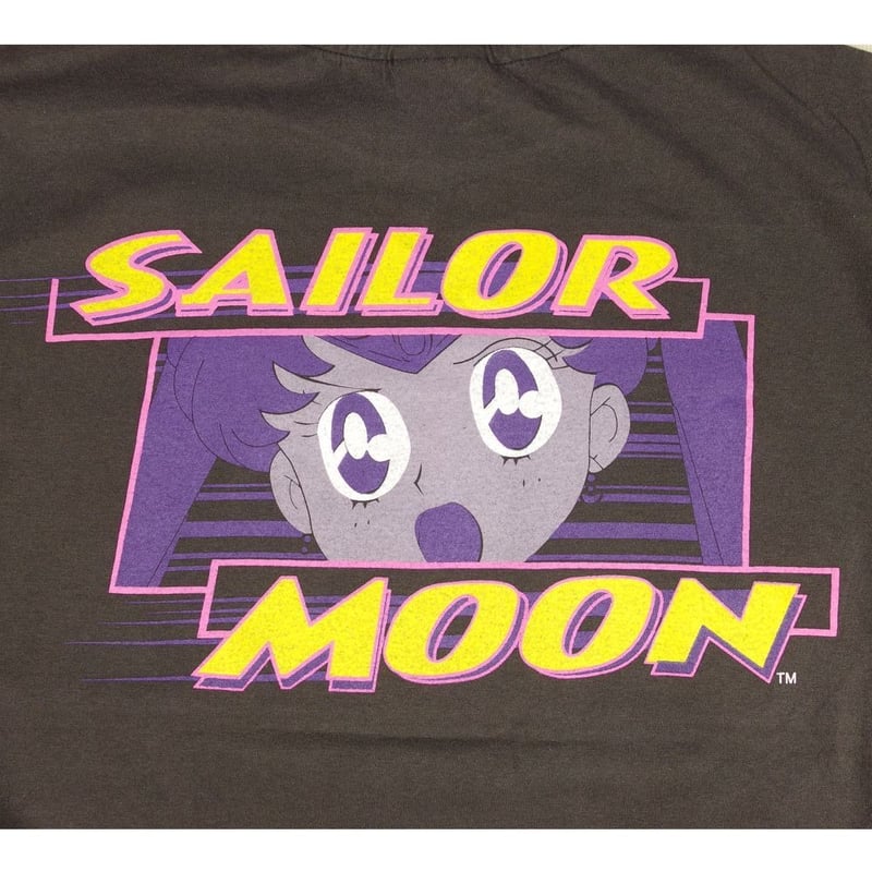 美少女戦士セーラームーン Tシャツ USA製 アニメ チャコール Lサイズ