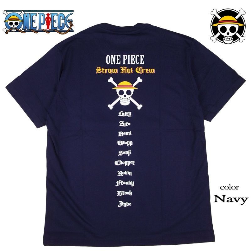 ONEPIECE ワンピースTシャツ 半袖 ルフィ サンジ ゾロ ナミ