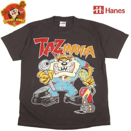 ルーニーテューンズ タズマニアンデビル モヘアニット 刺繍 mohair L程度 ルーニーテューンズ タズマニアンデビル モヘアニット 刺繍 mohair M