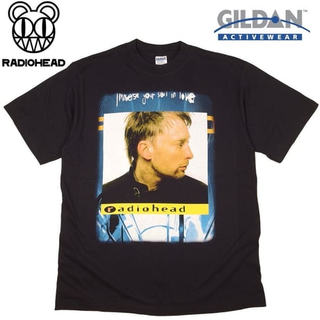 RADIOHEAD レディオヘッド 2016 Tシャツ 青 L Radiohead / レディオヘッド - CARBON PATCH Tシャツ(ブラック) | T