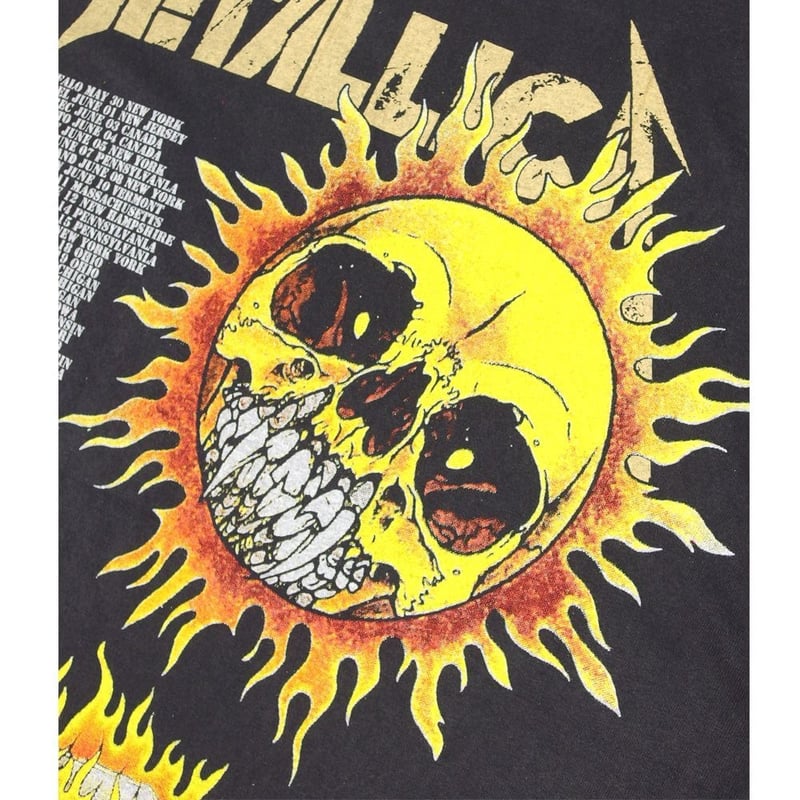 METALLICA メタリカ Tシャツ ブラック Lサイズ ヘヴィメタ USA製 94