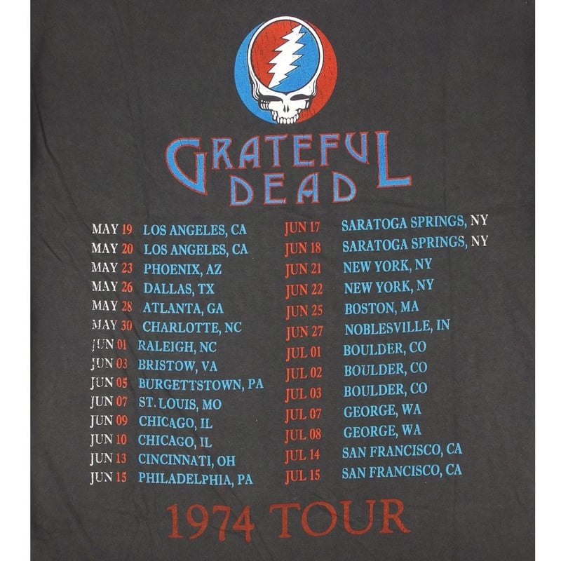 GRATEFUL DEAD グレイトフルデッド Tシャツ ブラック Lサイズ アメリカ