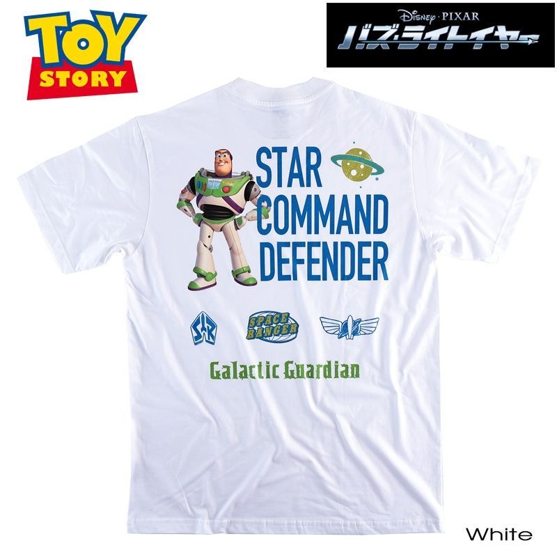 BUZZ LIGHTYEAR バズライトイヤー Tシャツ 半袖 Disney ディズニー Pi