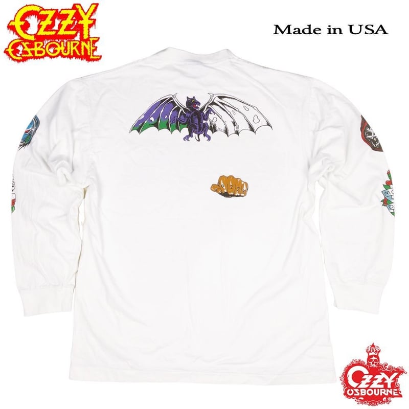 ozzy osbourne ロンT オジーオズボーン OZZY 般若 デビル 長袖 T