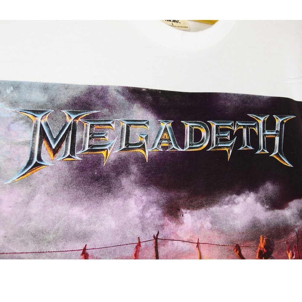 シャツメンズ megadeth tシャツ メガデス T シャツ ヴィンテージ レア