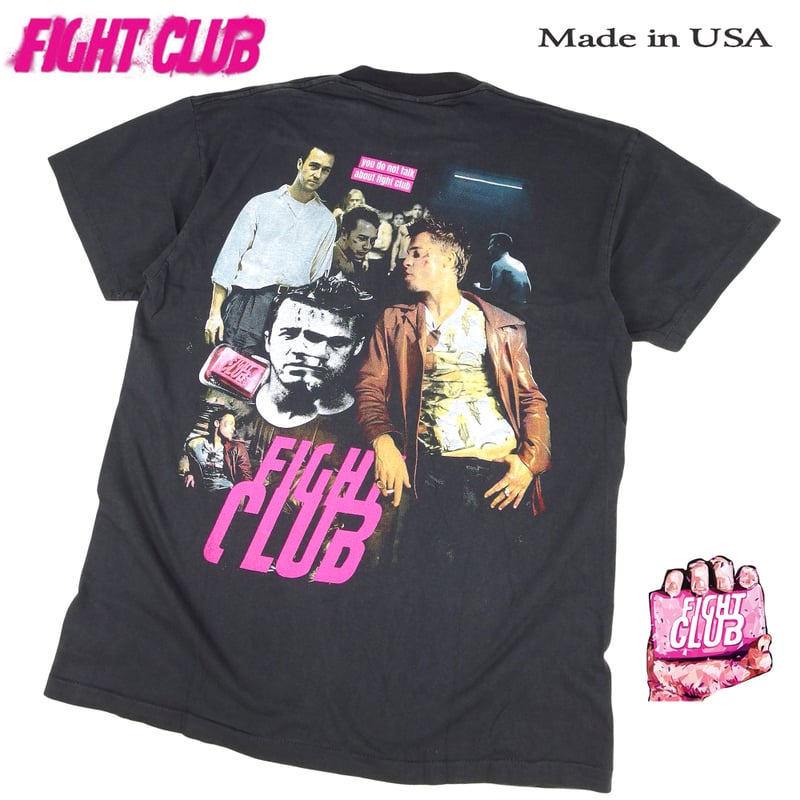 FIGHT CLUB Tシャツ ファイトクラブ 半袖 1999 アメリカ ブラット