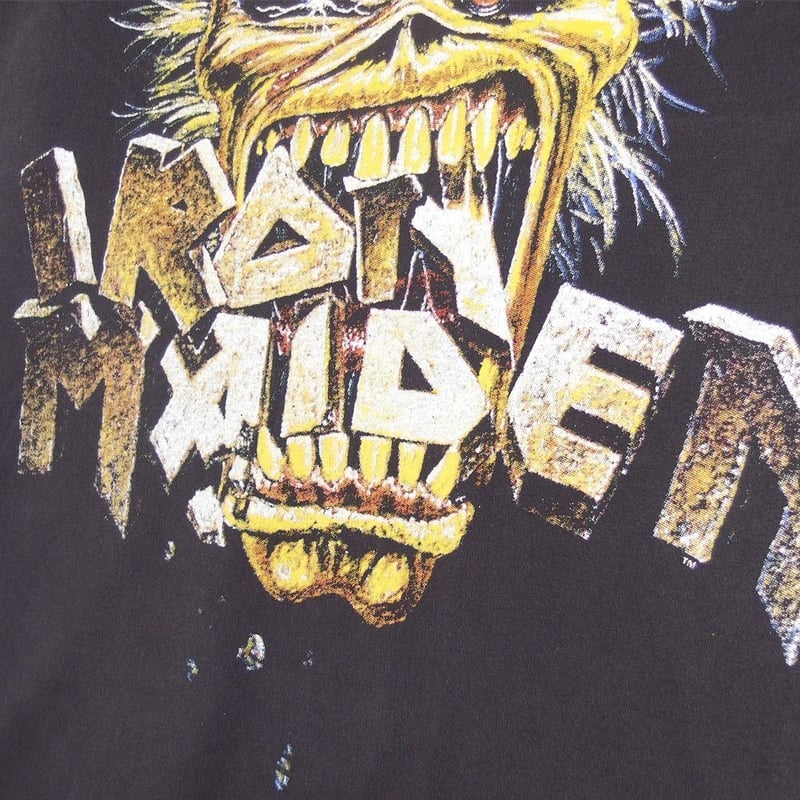 IRON MAIDEN アイアンメイデン Tシャツ USA製 半袖 ブラック Lサイズ