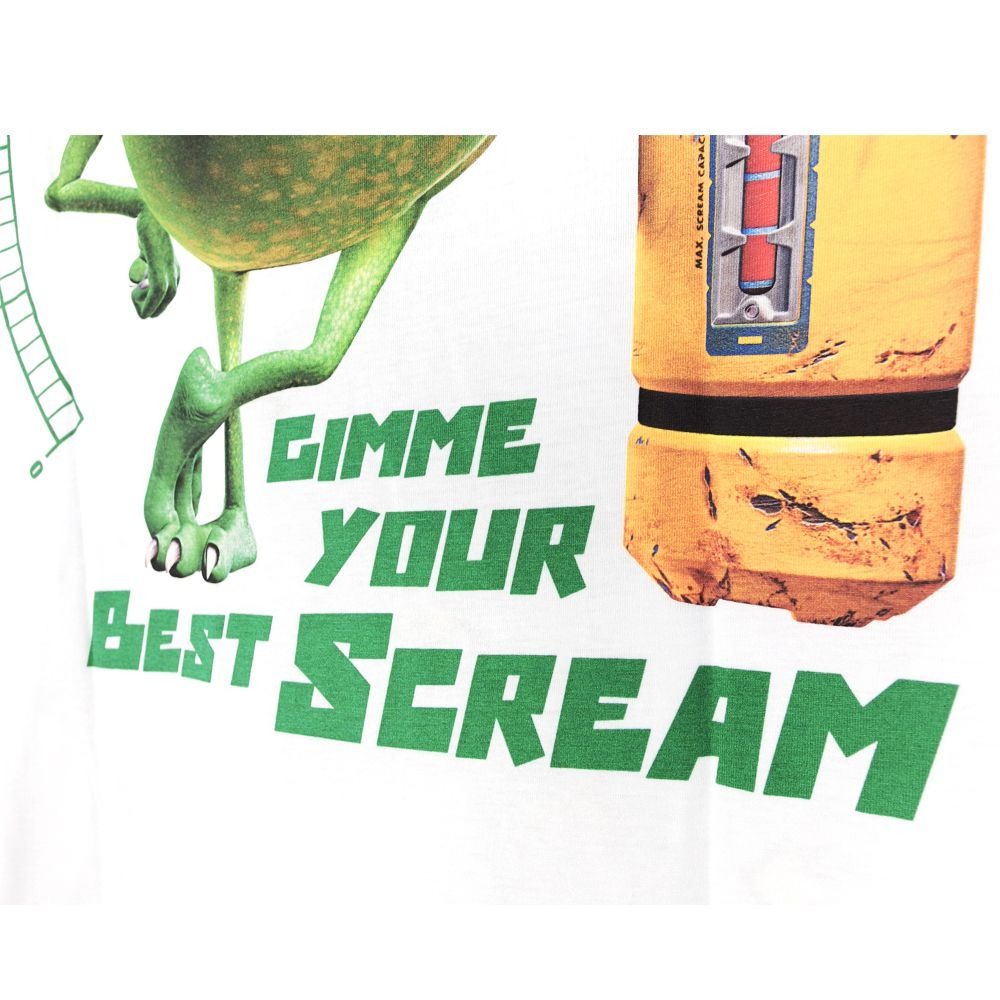 モンスターズインク Monsters Inc Tシャツ ホワイト サリー マイク