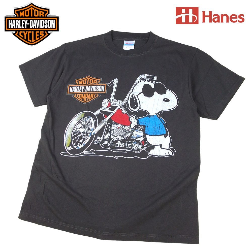 Snoopy × Harley-Davidson Tシャツ XL fit=scale-down,w=1200