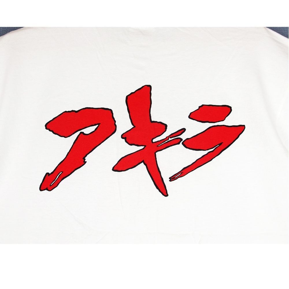 AKIRA アキラ アニメ Tシャツ USA製 ホワイト Lサイズ 半袖 メンズ