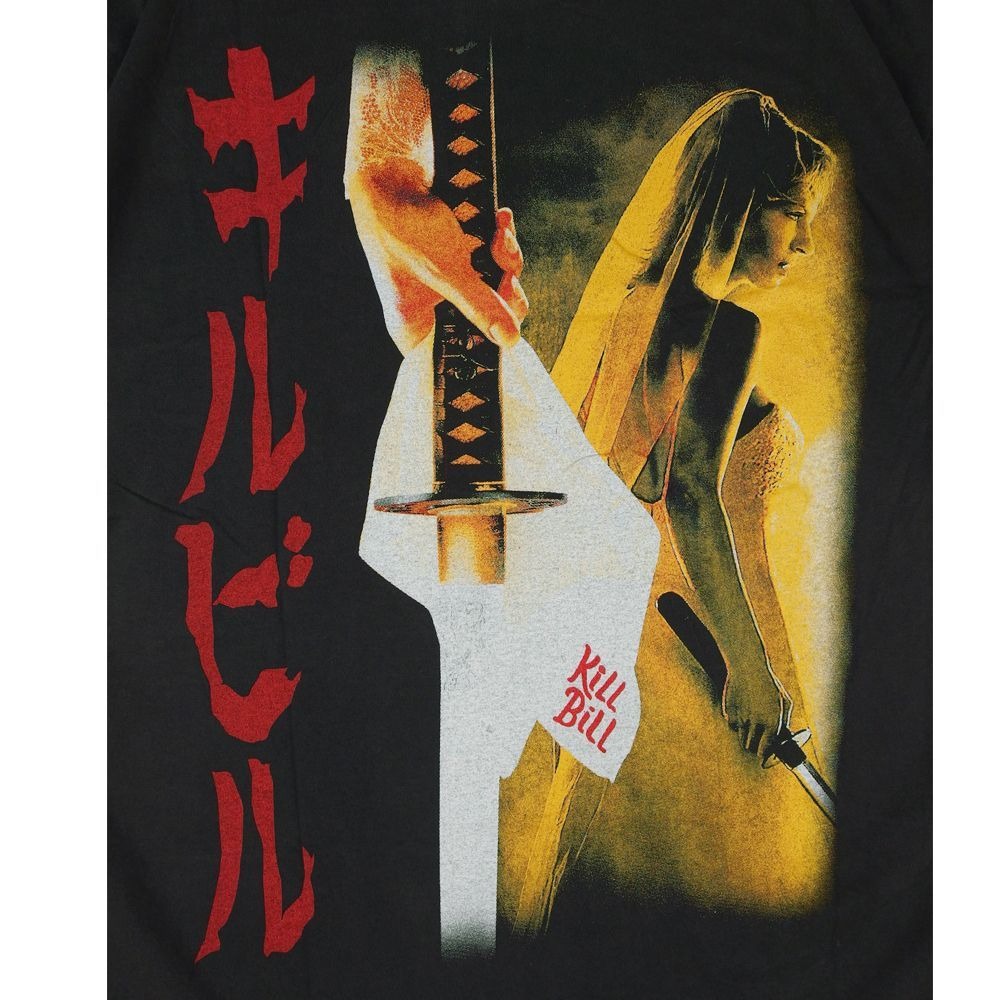 キルビル KILL BILL Tシャツ 半袖 映画T ブラック Lサイズ キルビル KILL BILL Tシャツ 半袖 映画T ブラック Lサイズ