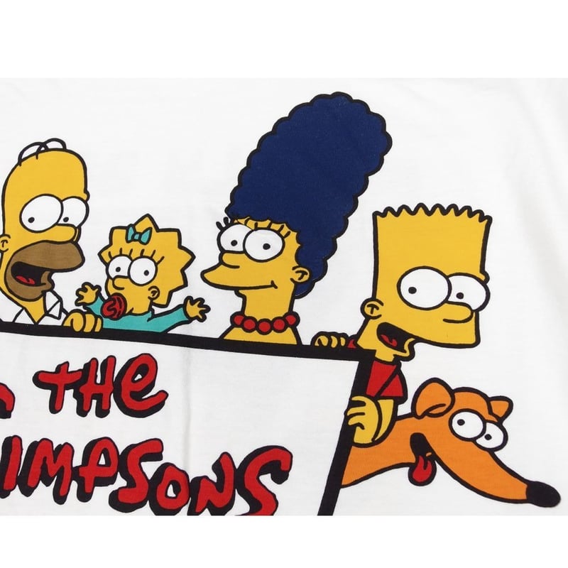 1989年 The Simpsons Tシャツ USA製 USA製 The Simpsons ヴィンテージTシャツ 世界一有名な家族の通販 by