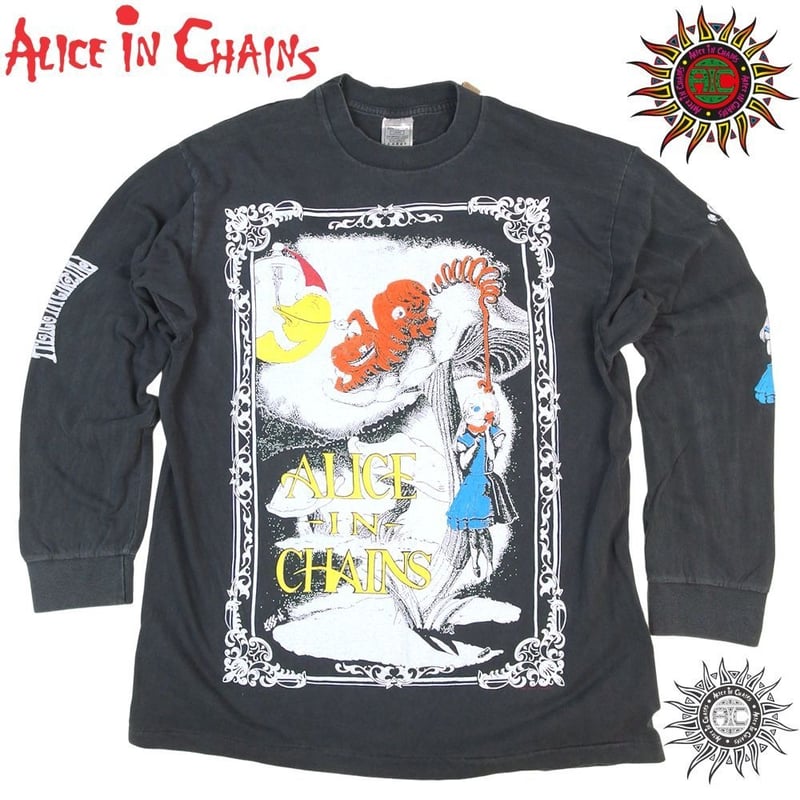 ALICE IN CHAINS ロンT アリスインチェインズ 長袖 Tシャツ wonderl