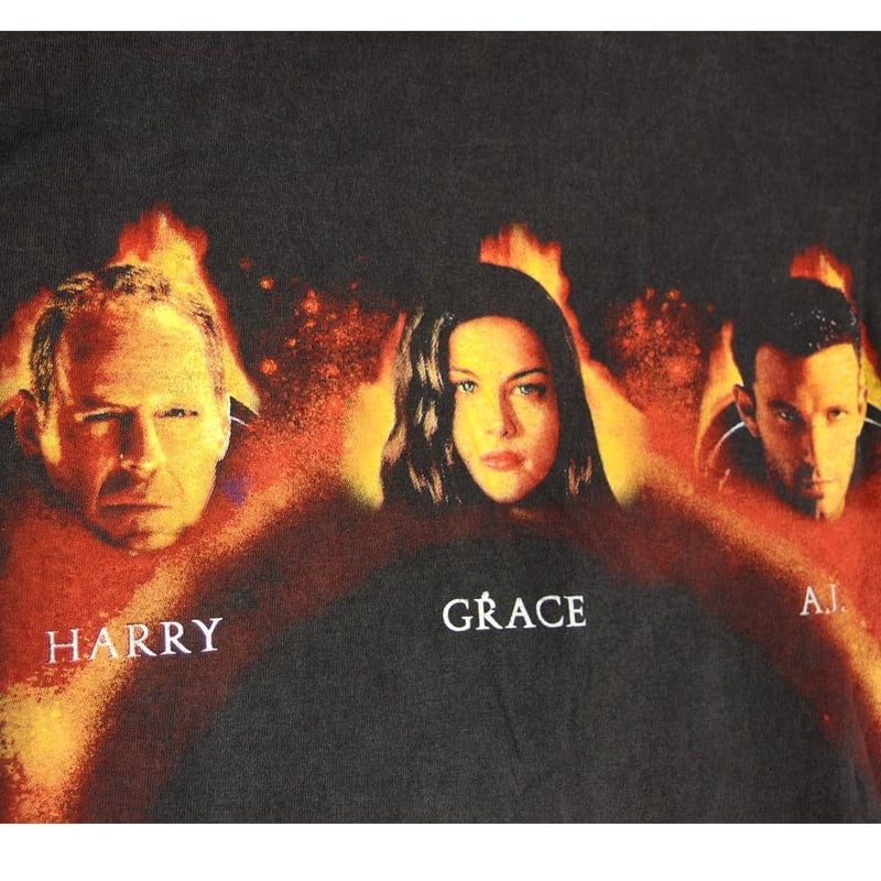 アルマゲドン Tシャツ 半袖 映画T ブラック Lサイズ 1998年 ARMAGEDDON 