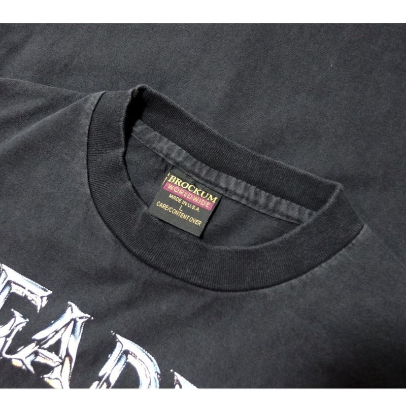 MEGADETH メガデス Tシャツ megadeth ブラック Lサイズ USA製