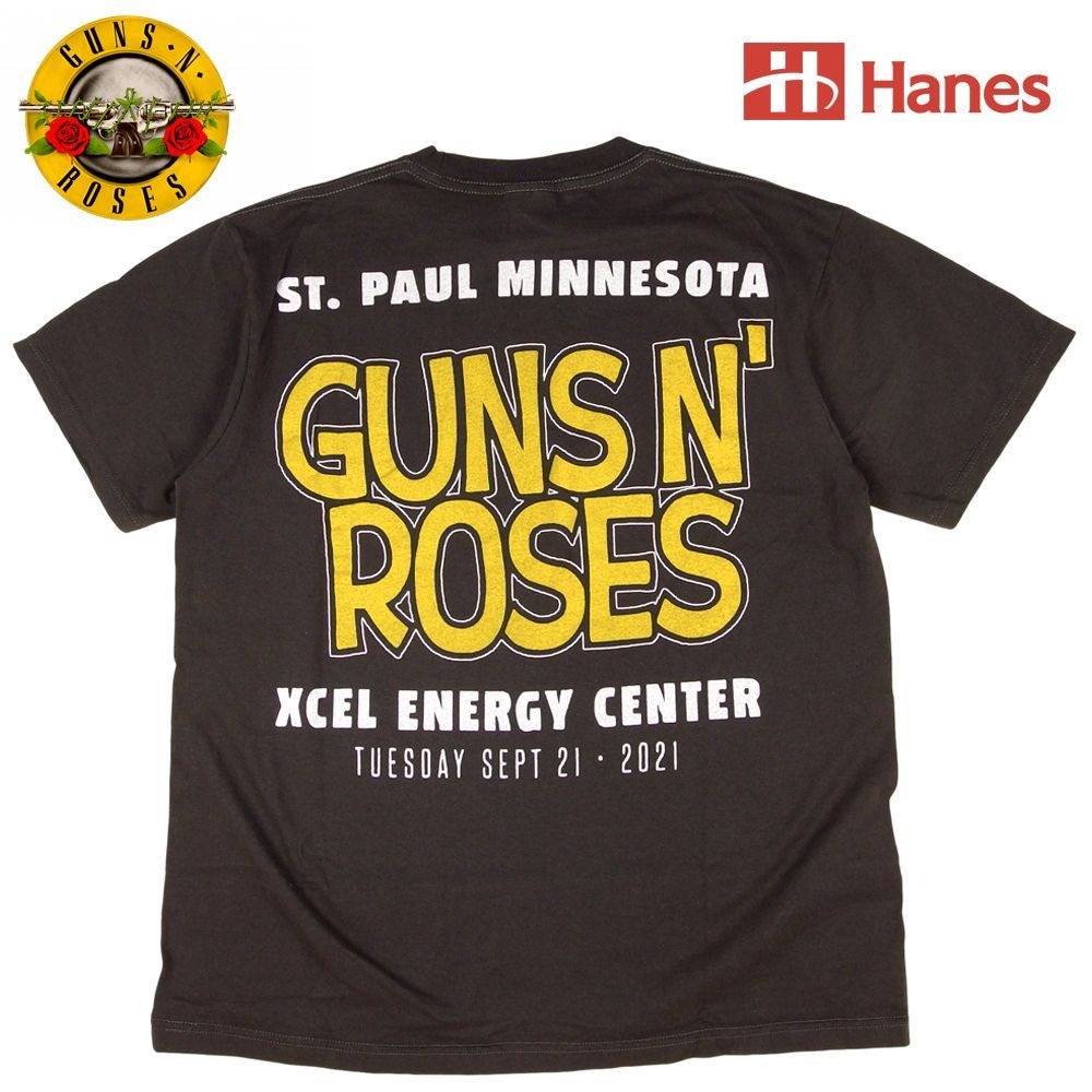 GUNS N' ROSES　Tシャツ　Hanes二枚タグ　©︎あり　Opium系 GUNS N' ROSES Tシャツ Hanes二枚タグ ©︎あり Opium系