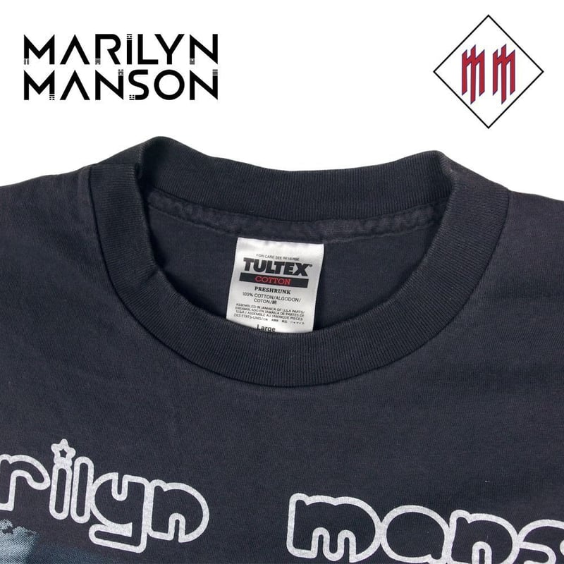 MARILYN MANSON マリリンマンソン Tシャツ ブラック Lサイズ ロックT