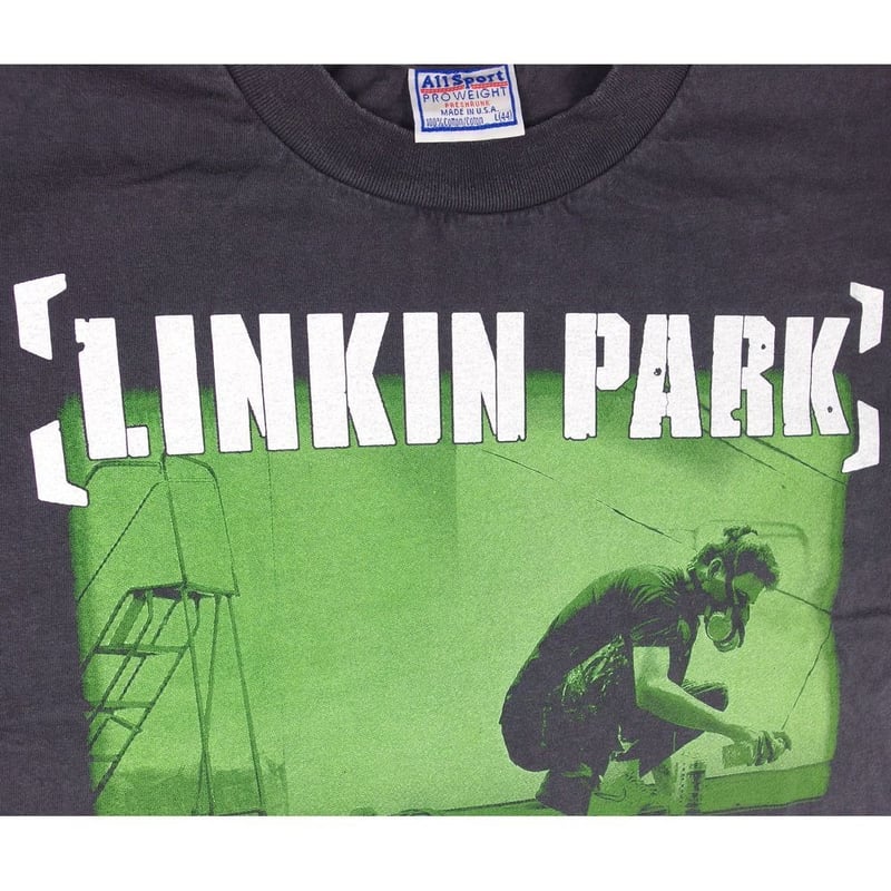 LINKIN PARK リンキンパーク Tシャツ アニメ USA製 ブラック バンドT ME