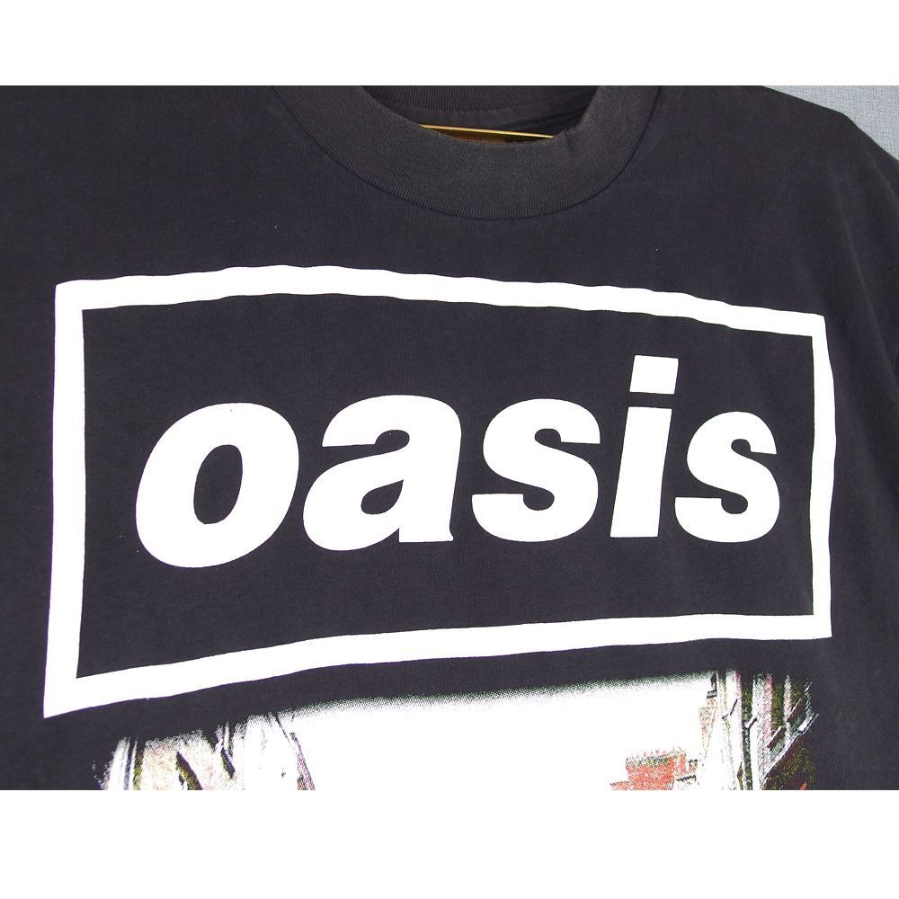 oasis オアシス Tシャツ ブラック Lサイズ ロックバンド ロック