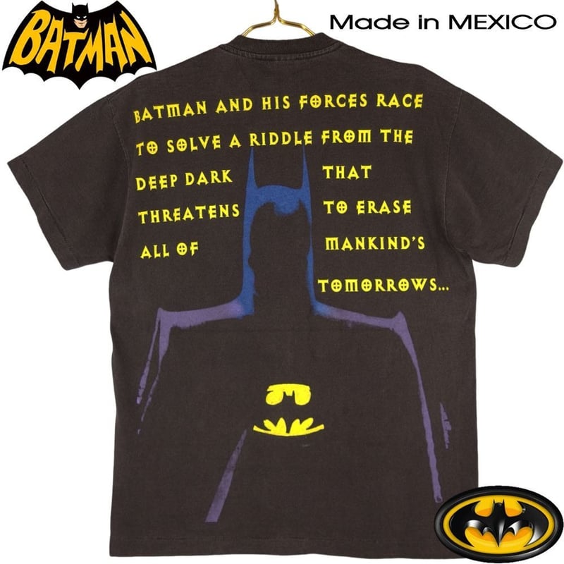 BATMAN バットマン Tシャツ DCコミックス ブラック Lサイズ アメコミ