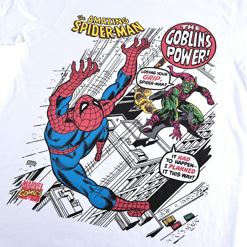 SPIDERMAN マーベル Tシャツ スパイダーマン メンズ MARVEL レディース 