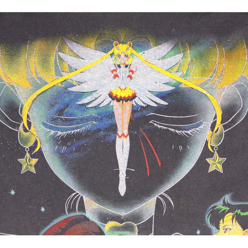 美少女戦士 セーラームーン Tシャツ アニメ ブラック Lサイズ 半袖