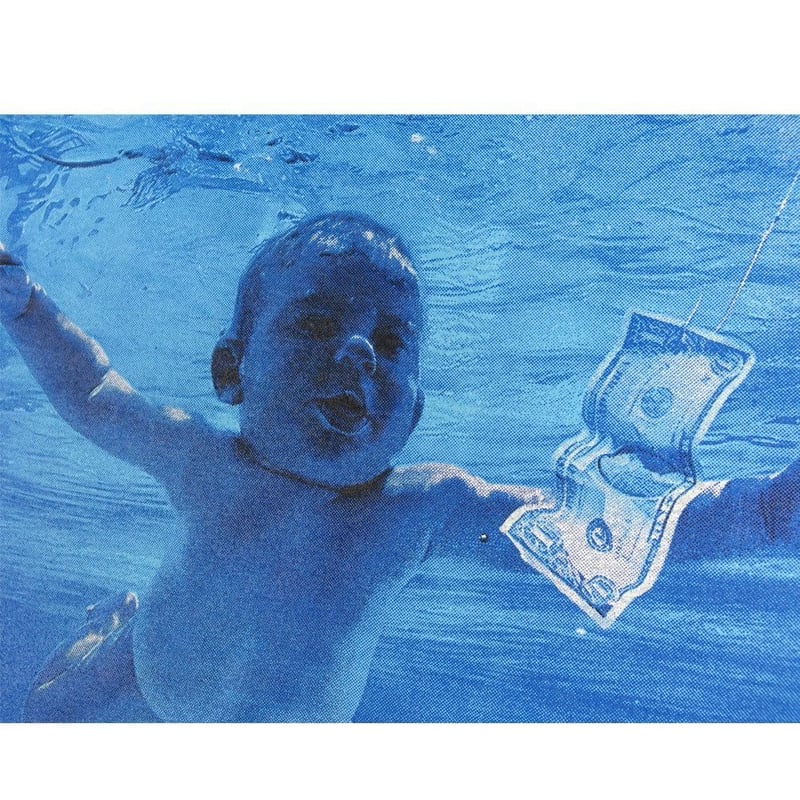 NIRVANA ニルヴァーナ Tシャツ USA製 ブラック Lサイズ NEVERMIND 赤