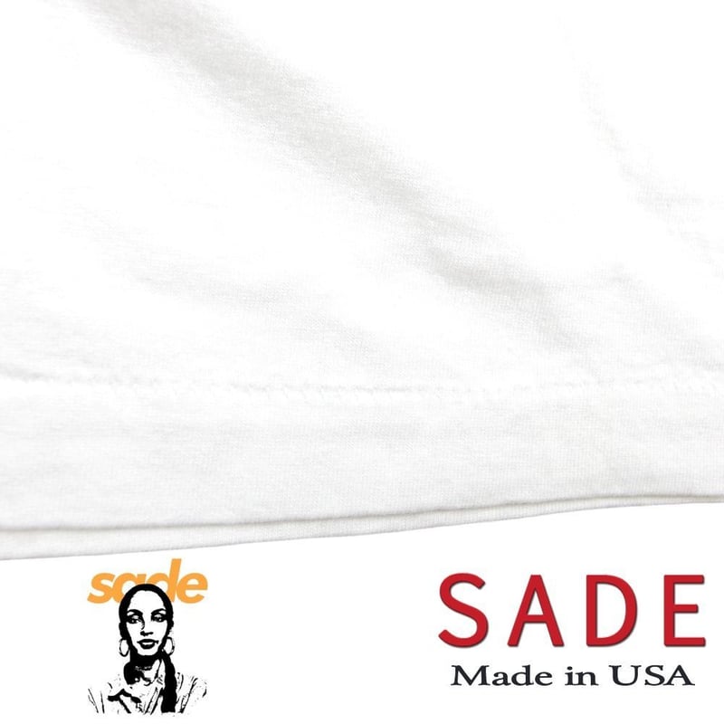 SADE シャーデー Tシャツ USA製 半袖 ホワイト L サイズ バンドT