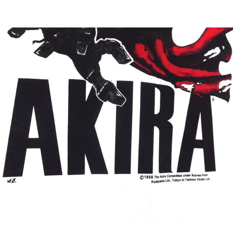 AKIRA アキラ アニメ Tシャツ USA製 ホワイト Lサイズ 半袖 メンズ