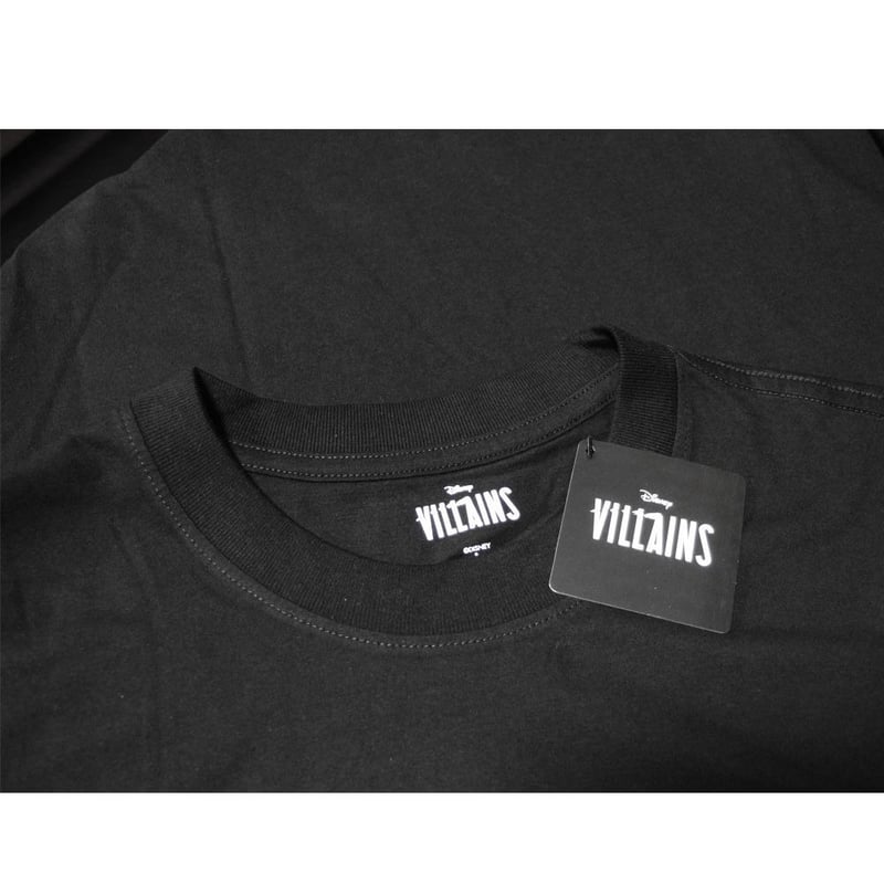 VILLANS ヴィランズ Tシャツ SCAR 半袖 スカー ブラック Disney