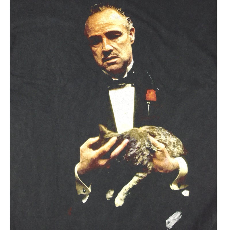 ゴッドファーザー god father Tシャツ 半袖 映画T ブラック アル