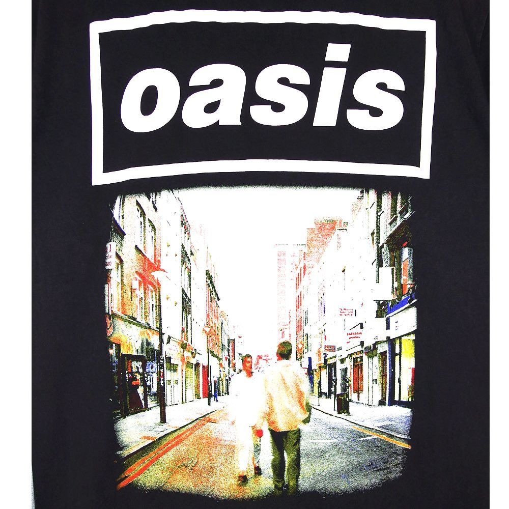oasis オアシス Tシャツ ブラック Lサイズ ロックバンド ロック