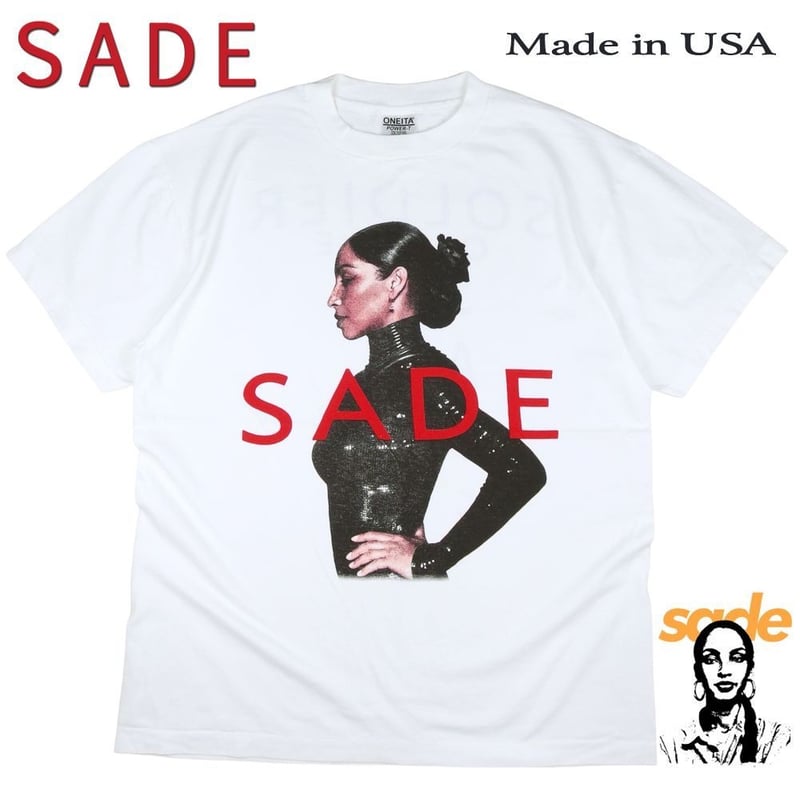 SADE シャーデー Tシャツ USA製 半袖 ホワイト L サイズ バンドT