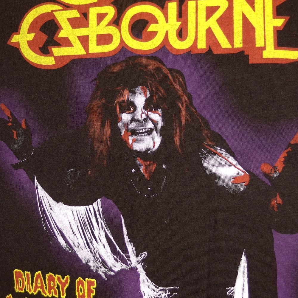 ozzy osbourne Tシャツ オジーオズボーン OZZY 半袖 USA製 ウォッシュブ