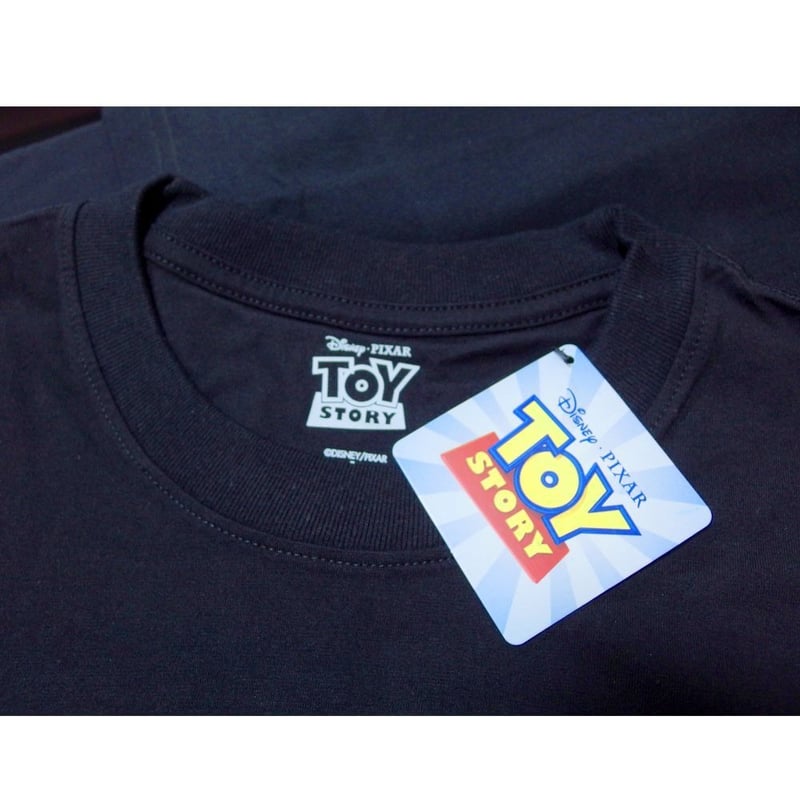 ウッディTシャツ WOODY 半袖 BUZZ バズライトイヤー ブラック Disney