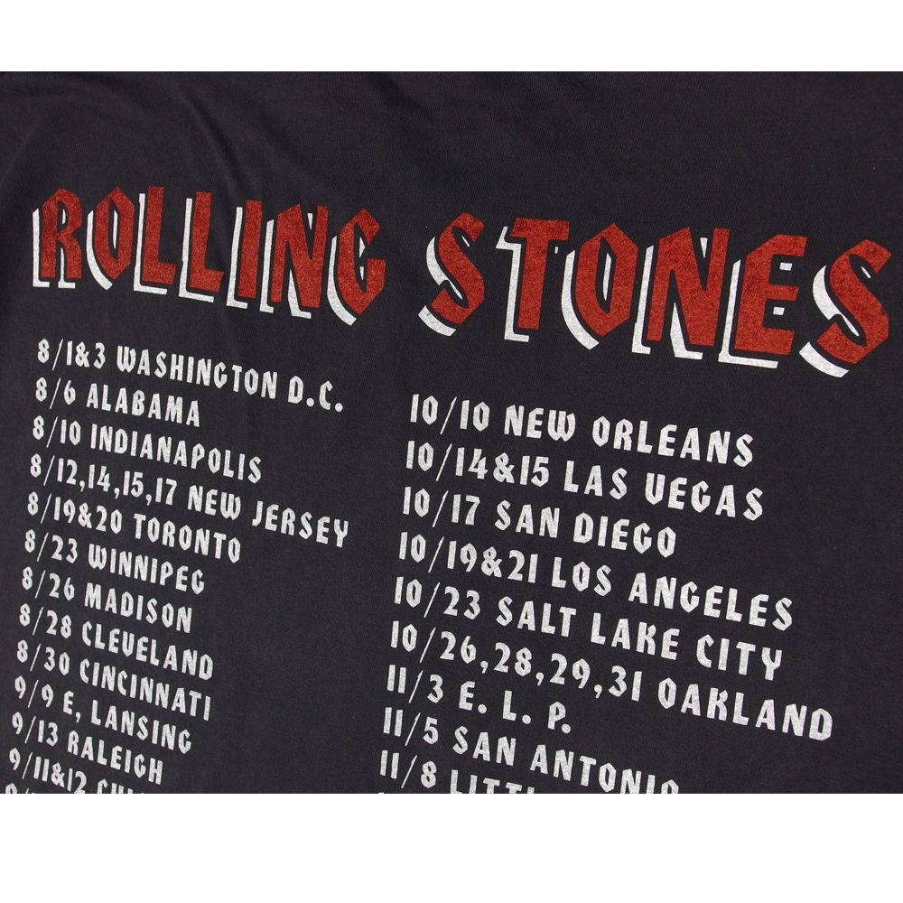 ROLLING STONES ローリングストーンズ Tシャツ ブラック Lサイズ