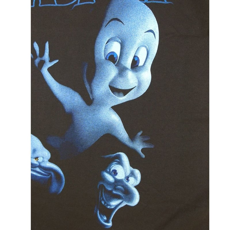 CASPER キャスパー Tシャツ チャコール アニメ お化け ゴースト