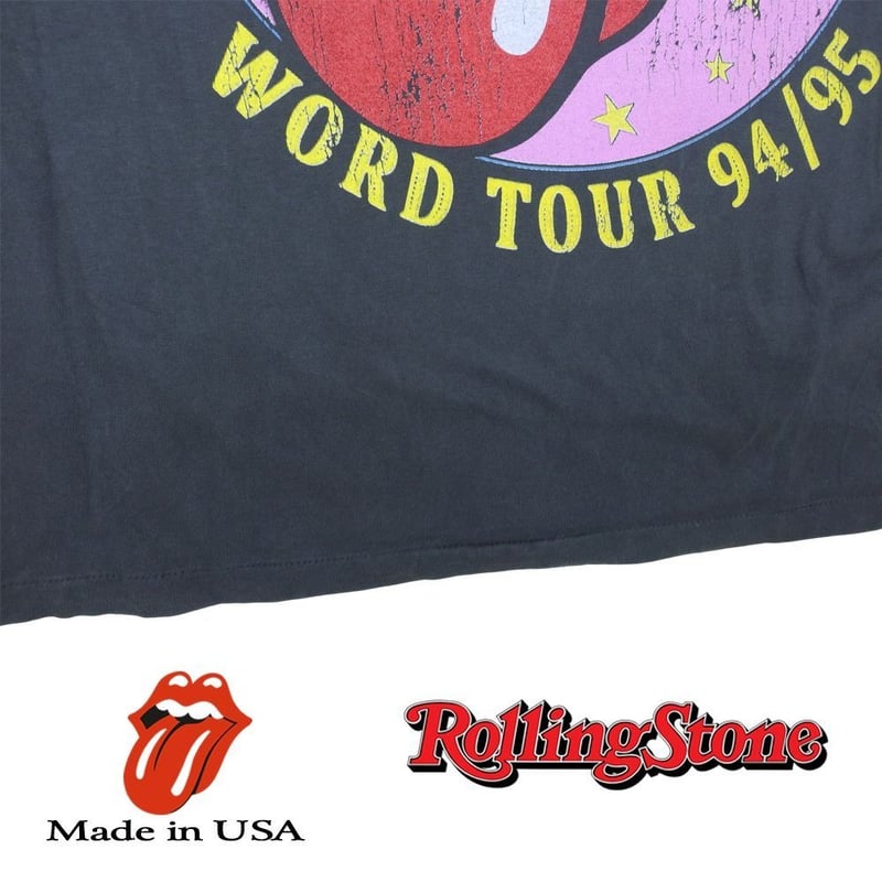 ROLLING STONES ローリングストーンズ Tシャツ ブラック Lサイズ