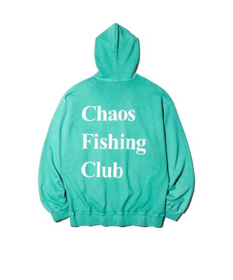 Logo Pigment Hoodie GREEN