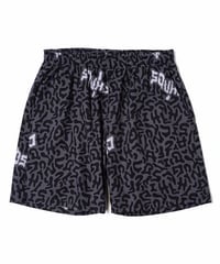 Fish Shadow Short Pants CHARCOAL GRAY
