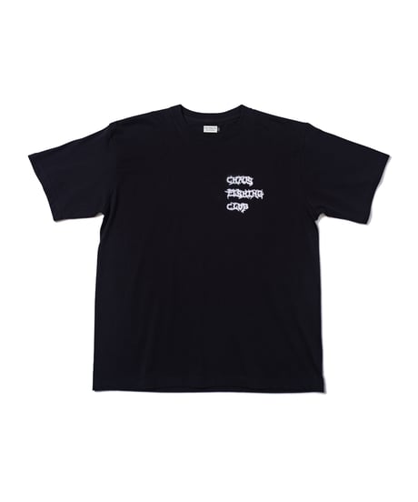 歯柄Tシャツ 半袖 ブラック