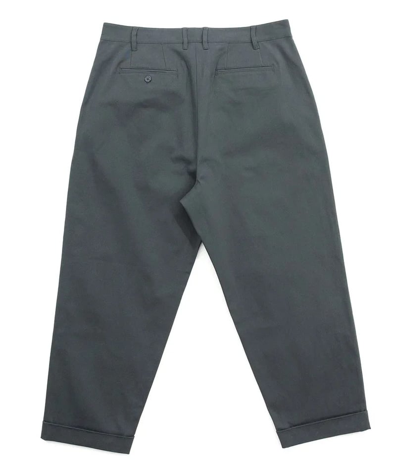 パンツ CLUMSY PICTURES : 2 PLEATS RELAXED PANTS CLUMSY PICTURES 2 PLEATS RELAXED TWILL PANTS -