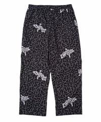 Fish Shadow Long Pants CHARCOAL GRAY