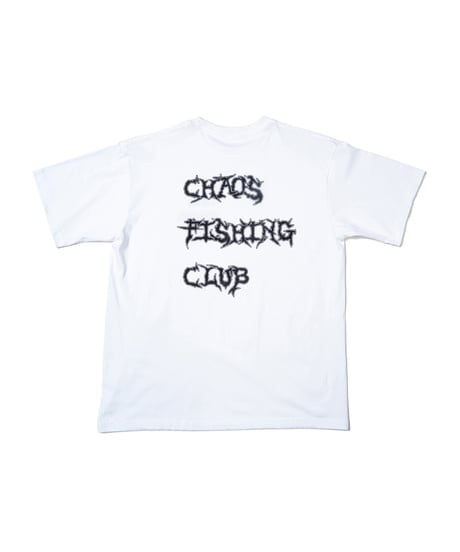 歯柄Tシャツ 半袖 ホワイト